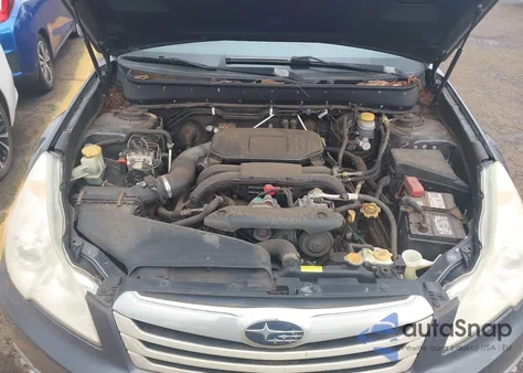 2011 Subaru Outback 2.5I Premium from USA, damaged, VIN 4S4BRBBC7B3346884